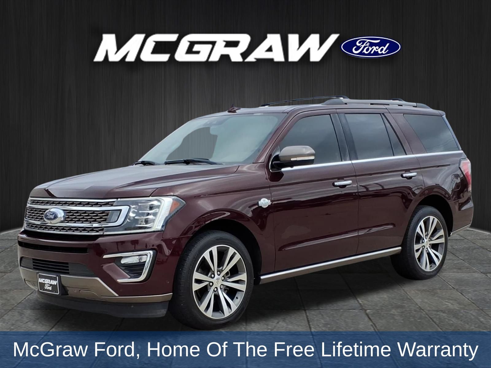 Red (Burgundy) 2020 Ford Expedition King Ranch RWD SUV / Crossover 4X2 Automatic