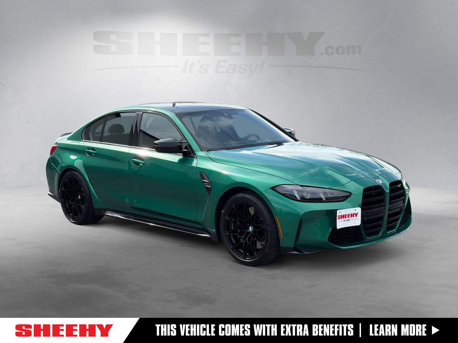 Green Metallic 2025 BMW M3 RWD Sedan Rear-Wheel Drive 6-Speed Manual