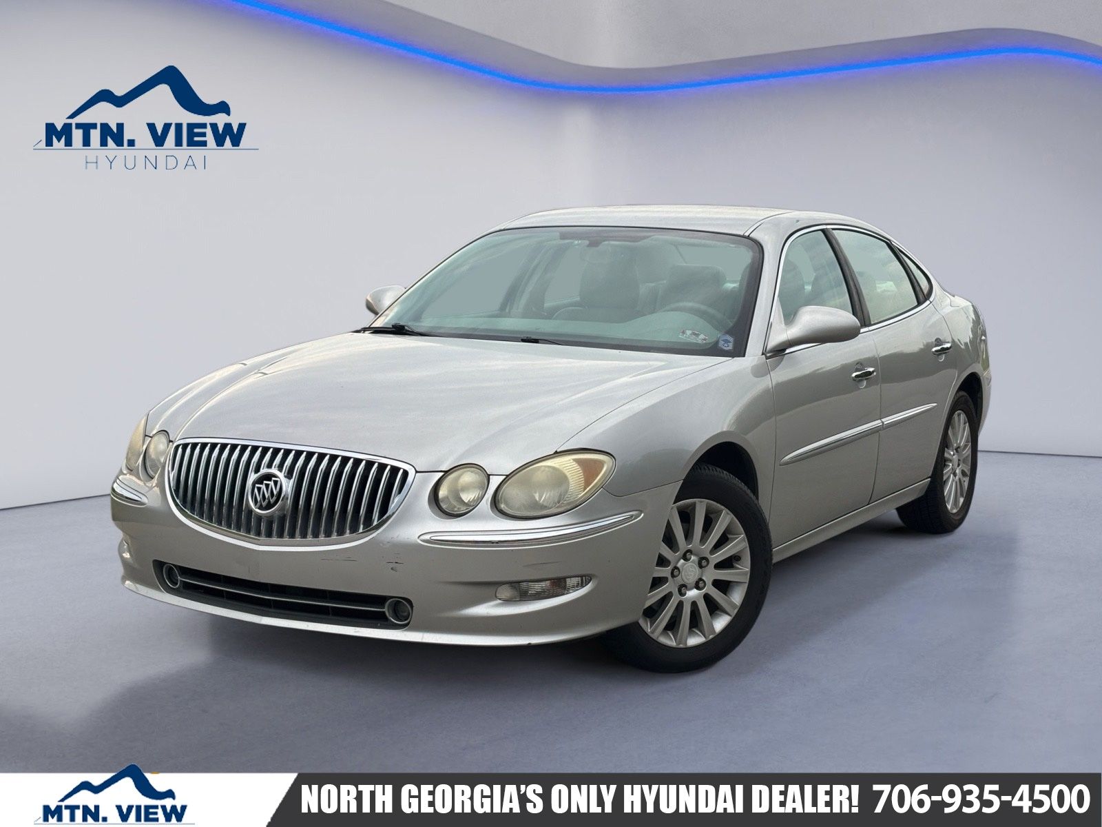 Silver (Platinum Metallic) 2008 Buick LaCrosse Sedan Front-Wheel Drive 4-Speed Automatic Overdrive