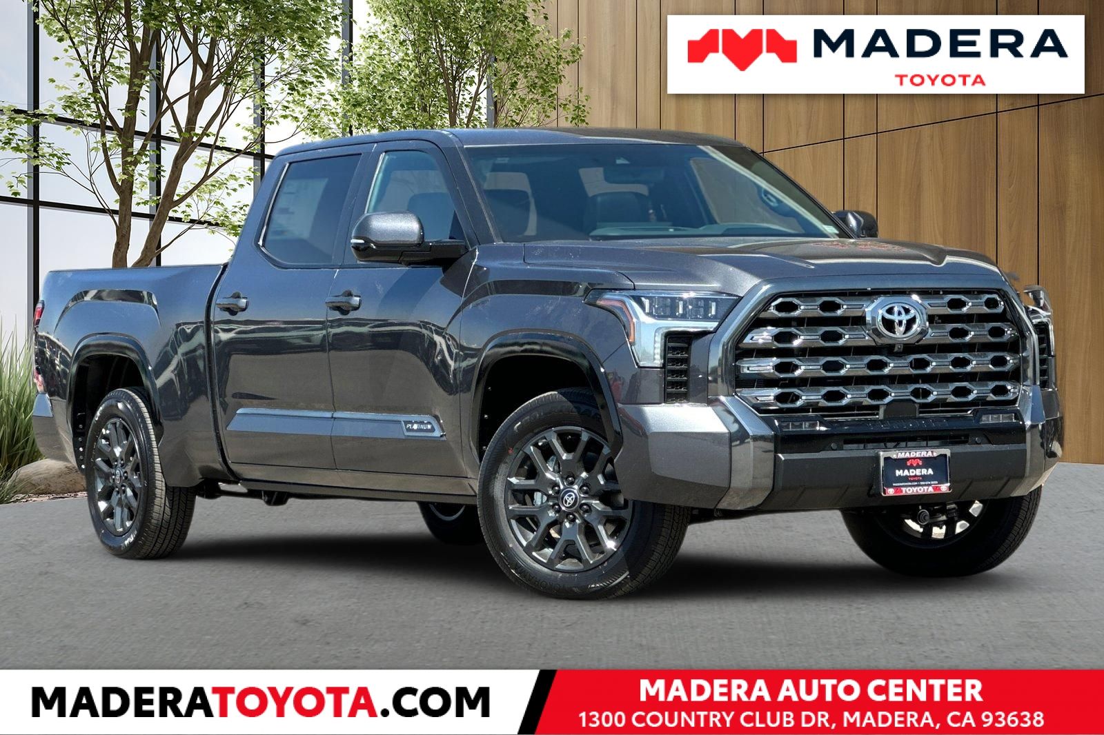 Magnetic Gray Metallic 2026 Toyota Tundra Pickup Truck Four-Wheel Drive Automatic