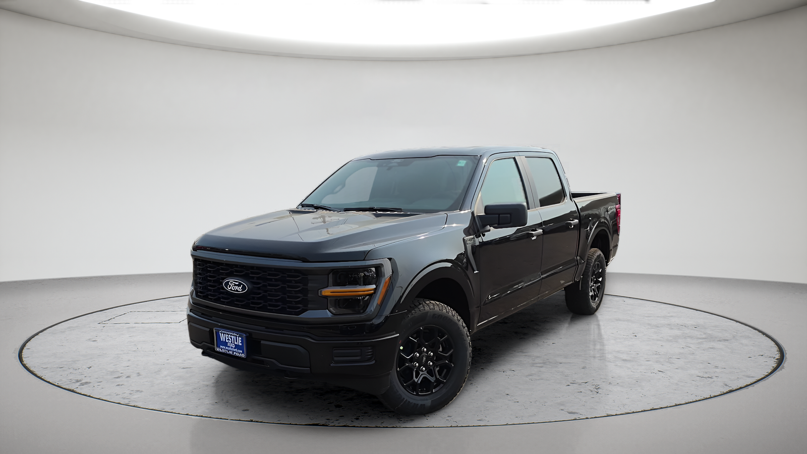 Agate Black Metallic 2026 Ford F-150 Pickup Truck Four-Wheel Drive Automatic