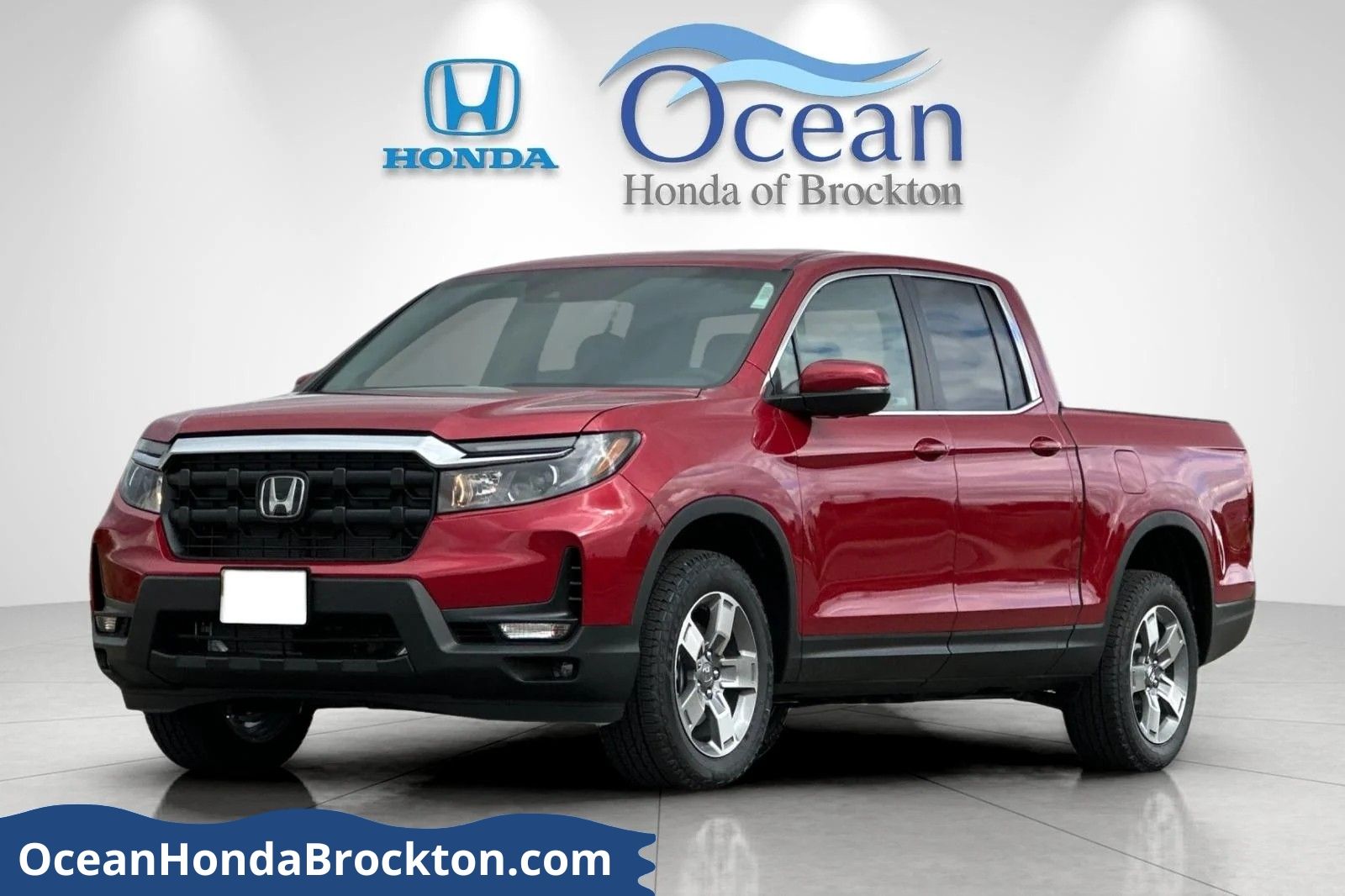 Radiant Red 2026 Honda Ridgeline Pickup Truck All-Wheel Drive 9-Speed Automatic