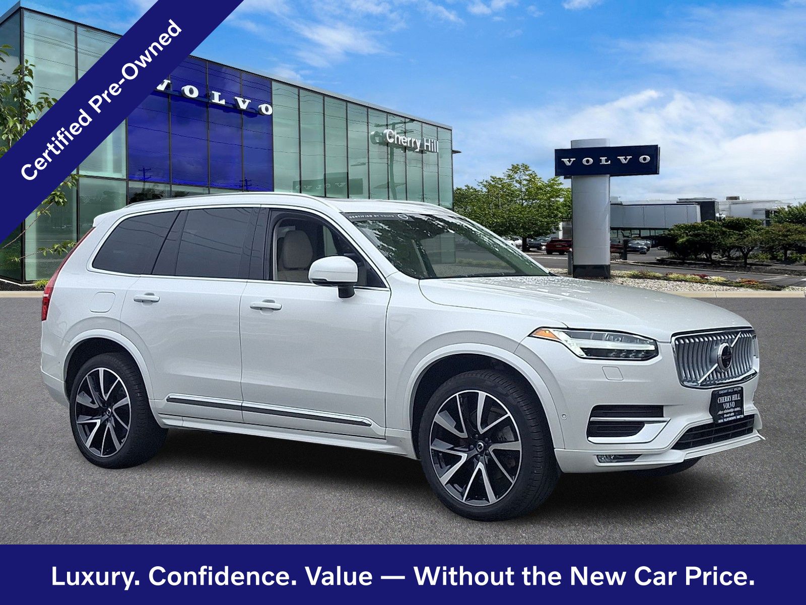 Crystal White 2024 Volvo XC90 SUV / Crossover All-Wheel Drive Automatic