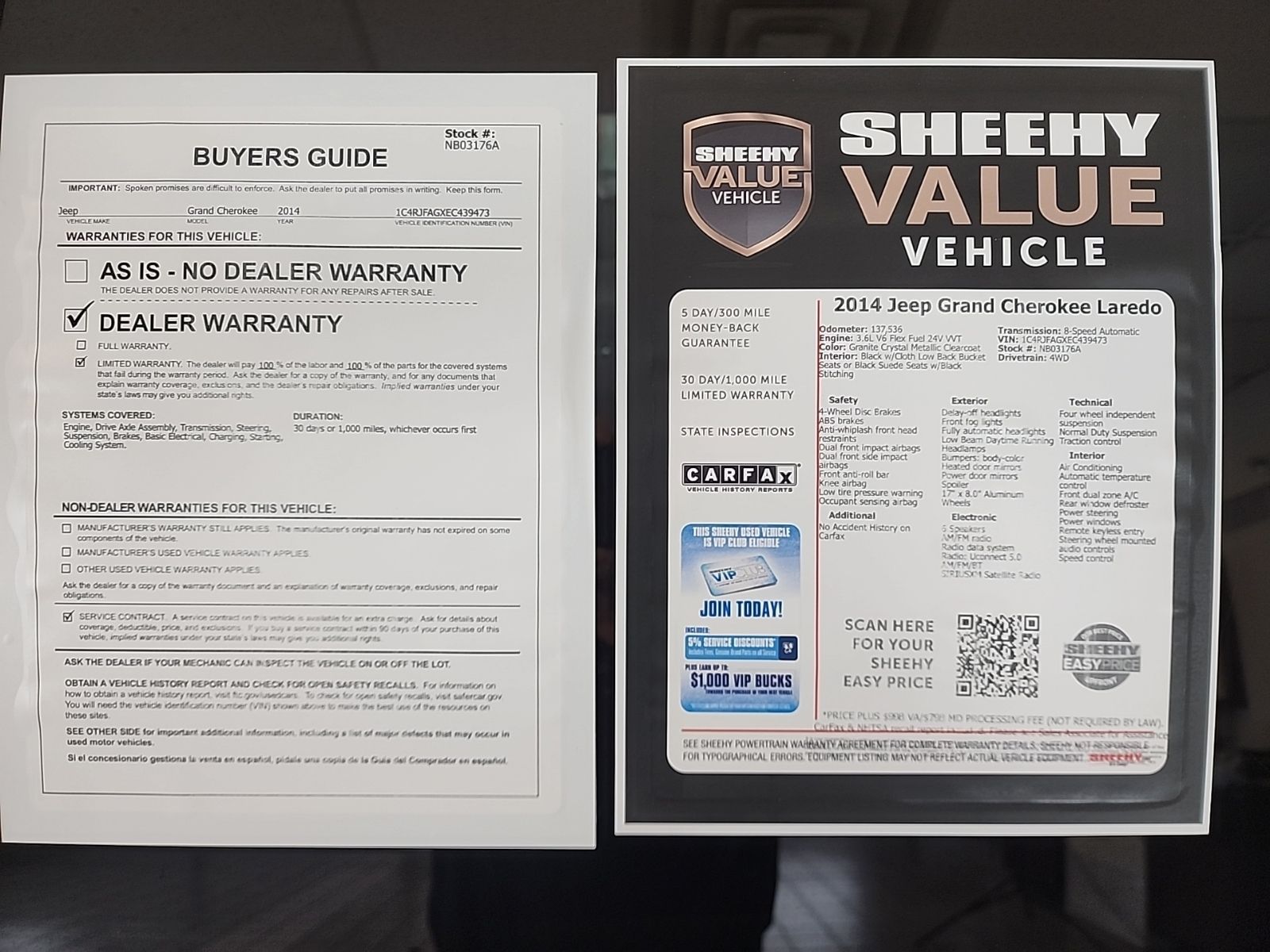Used 2014 Granite Crystal Clearcoat Metallic Jeep Laredo image 26