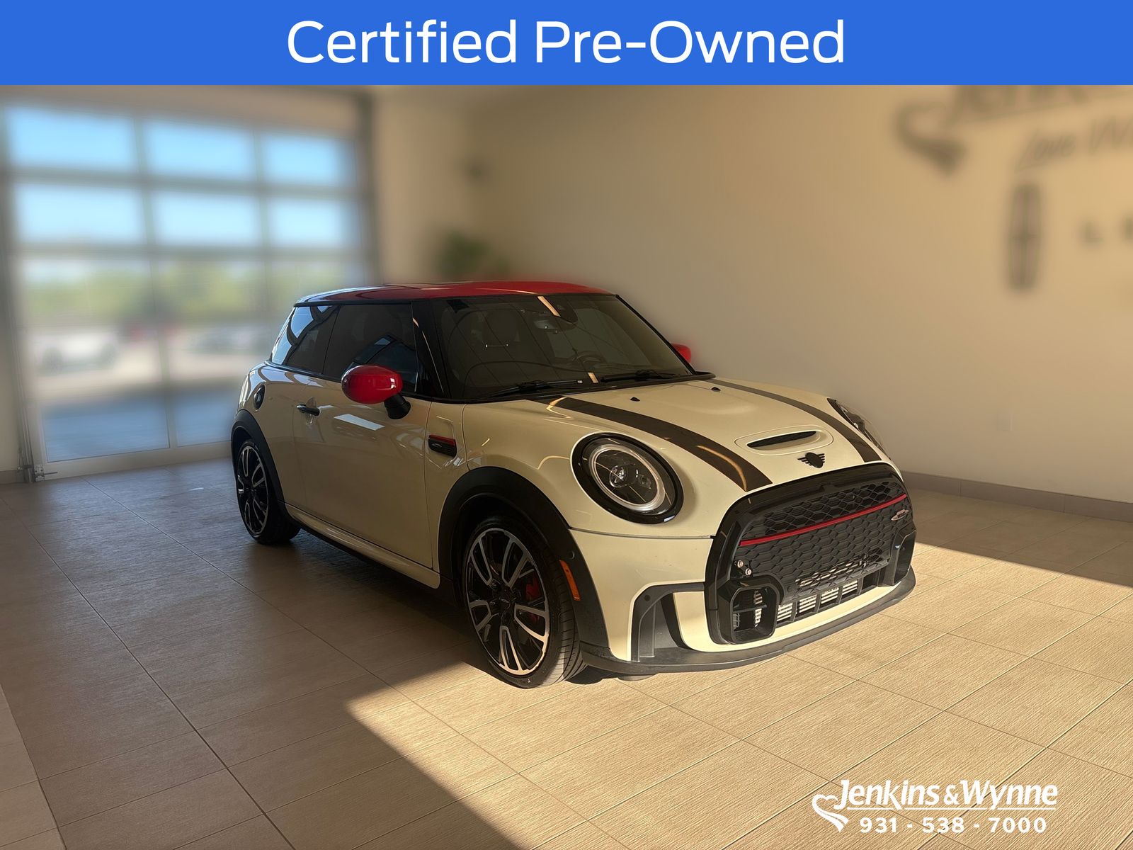 White Silver Metallic 2023 MINI Cooper Hatchback Front-Wheel Drive 8-Speed Automatic
