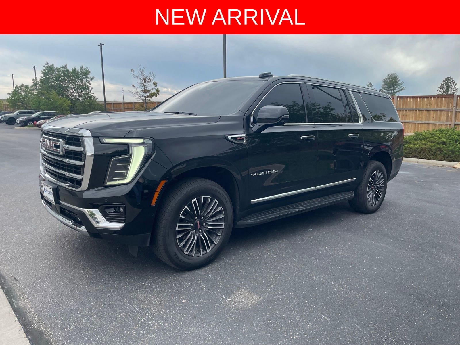 Onyx Black 2025 GMC Yukon XL Elevation 4WD SUV / Crossover Four-Wheel Drive