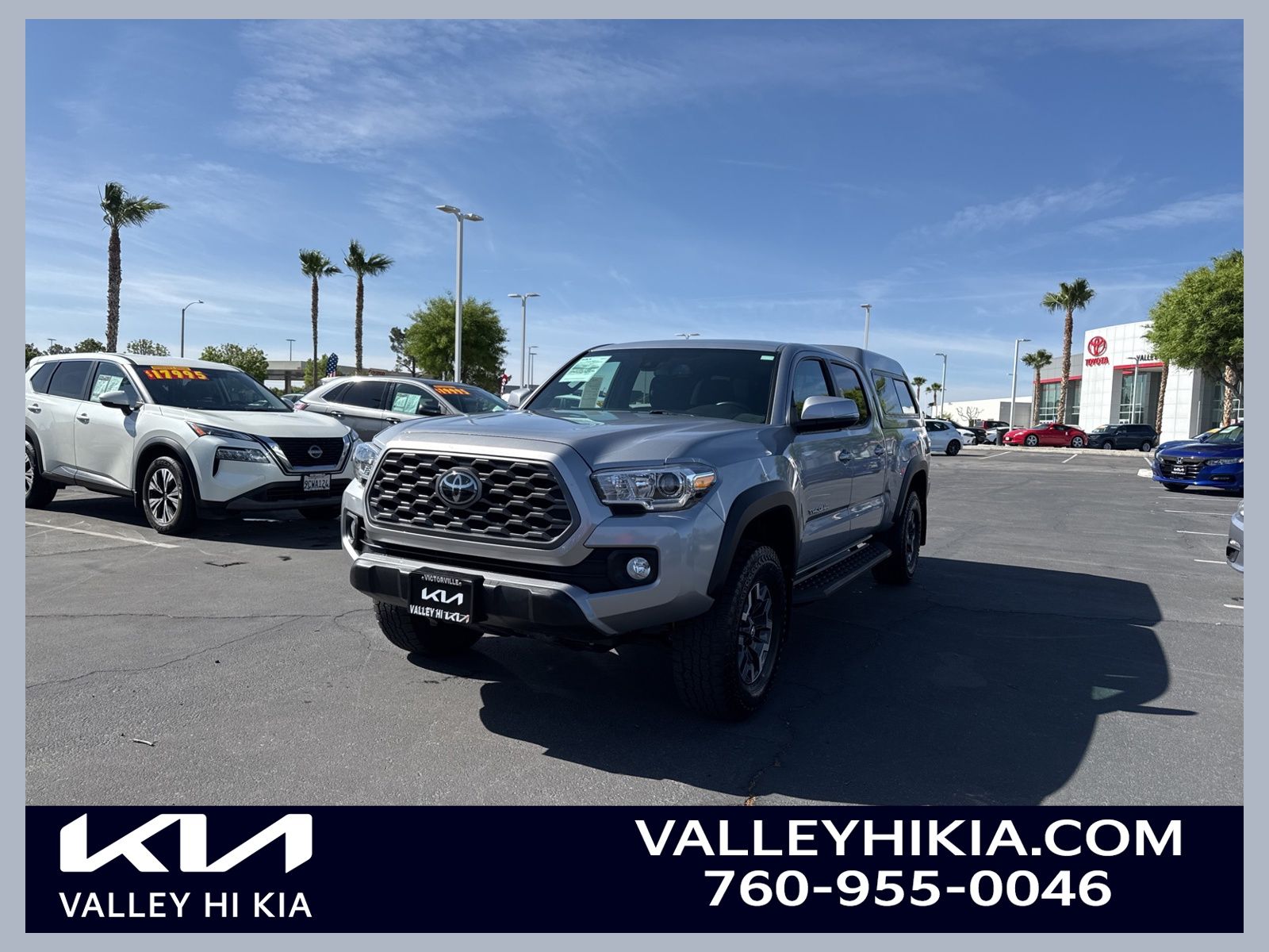 Silver Sky Metallic 2021 Toyota Tacoma TRD Off Road Double Cab LB 4WD Pickup Truck Four-Wheel Drive 6-Speed Automatic