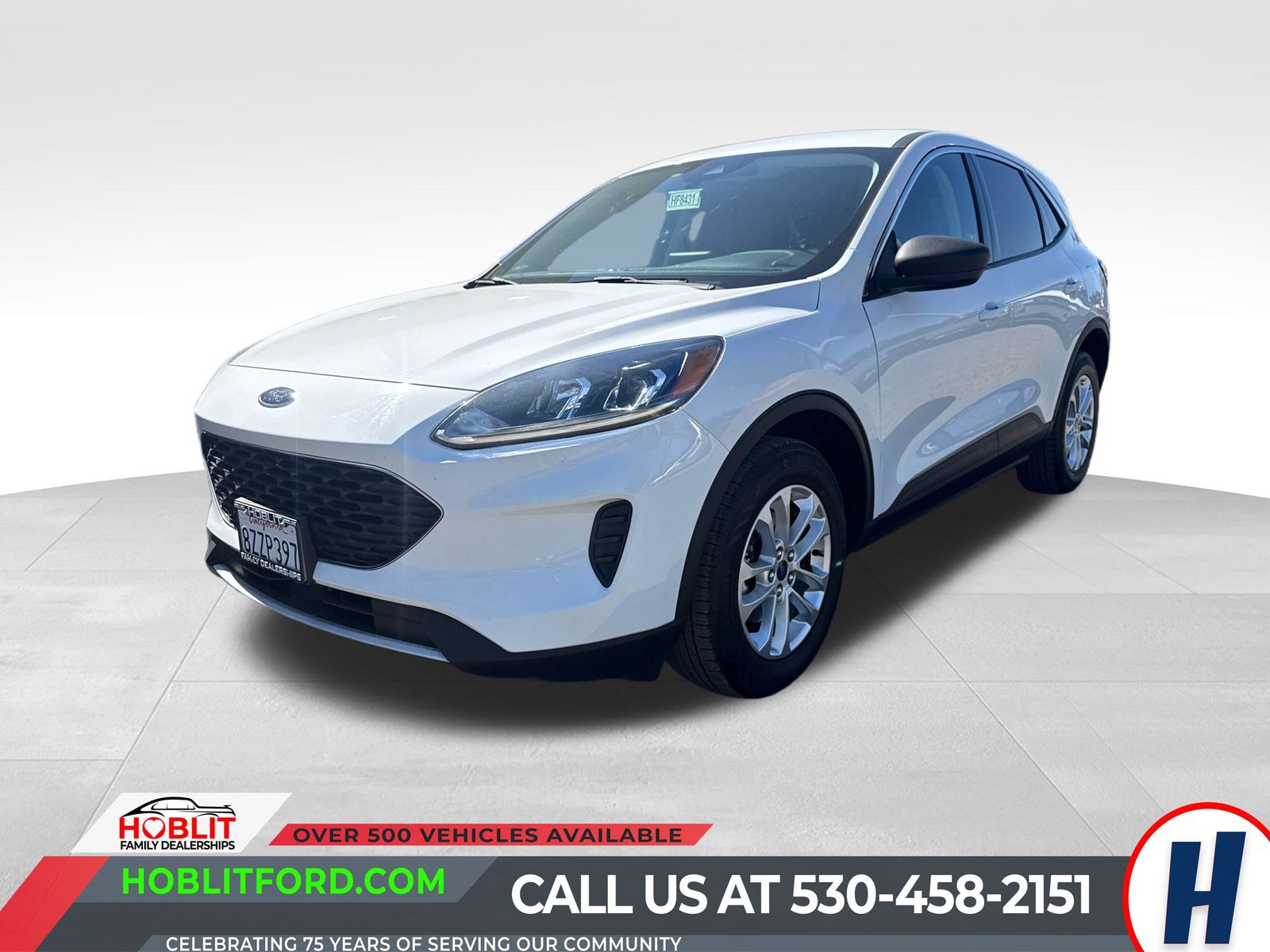 Oxford White 2022 Ford Escape SUV / Crossover All-Wheel Drive 8-Speed Automatic