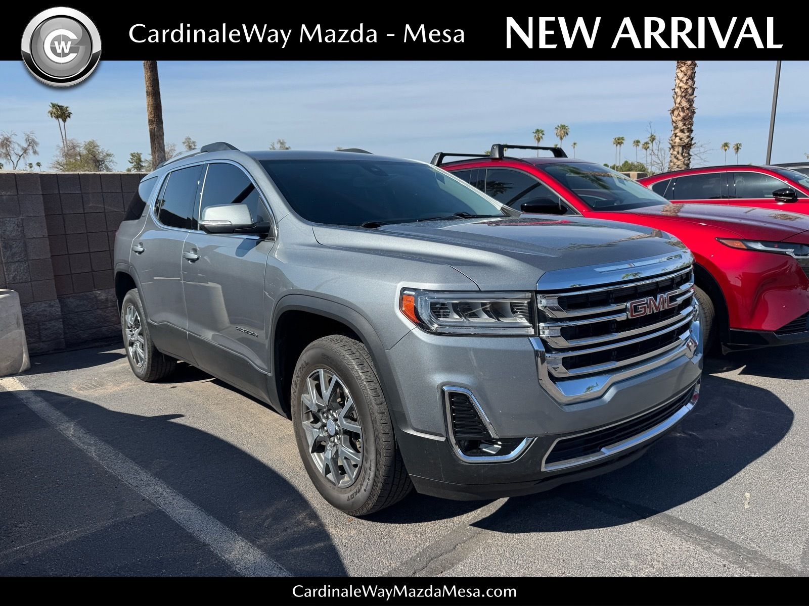 Sterling Metallic 2023 GMC Acadia SUV / Crossover Front-Wheel Drive 9-Speed Automatic