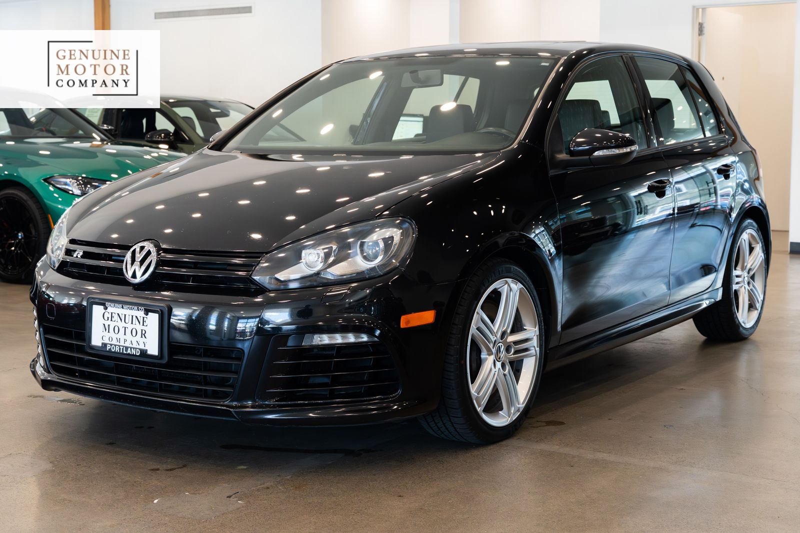 Deep Black 2013 Volkswagen Golf R Hatchback All-Wheel Drive 6-Speed Manual