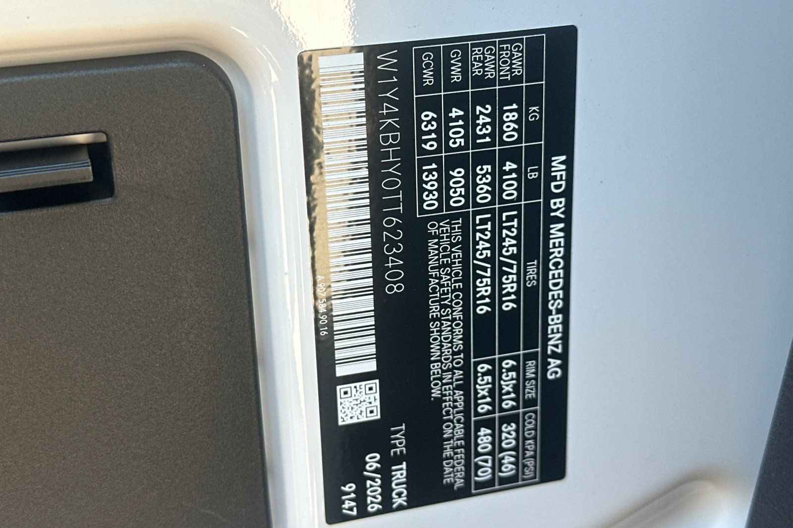 New 2026 Mercedes-benz Sprinter 2500 Van