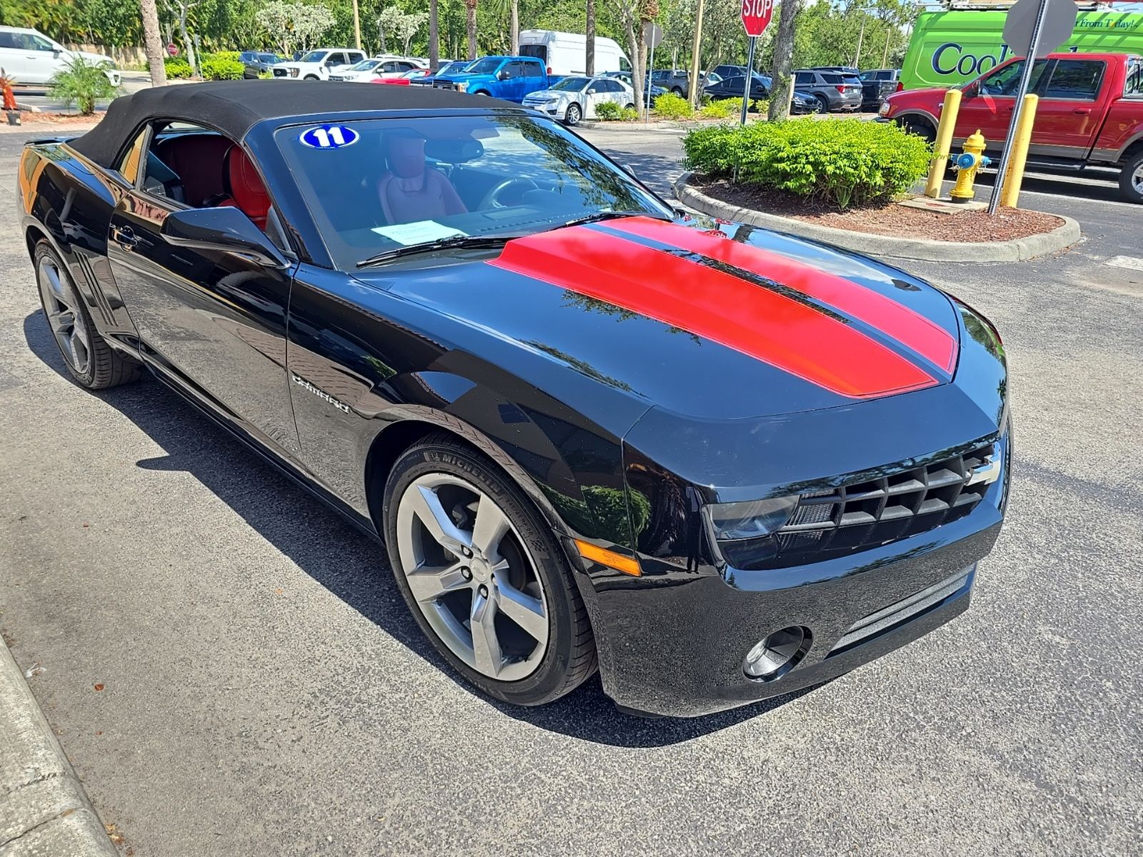 Black 2011 Chevrolet Camaro Convertible Rear-Wheel Drive 6-Speed Automatic