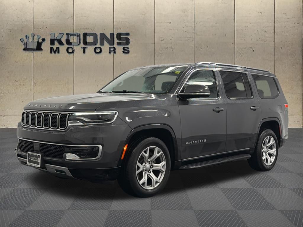 Baltic Gray Metallic Clearcoat 2022 Jeep Wagoneer Series II 4WD SUV / Crossover Four-Wheel Drive 8-Speed Automatic