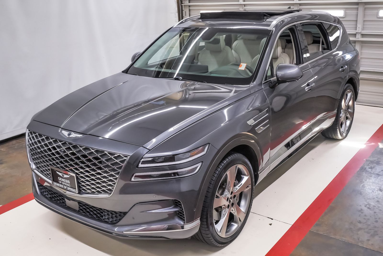 2023 Genesis GV80 2.5T Prestige Gray at Genesis of Spring