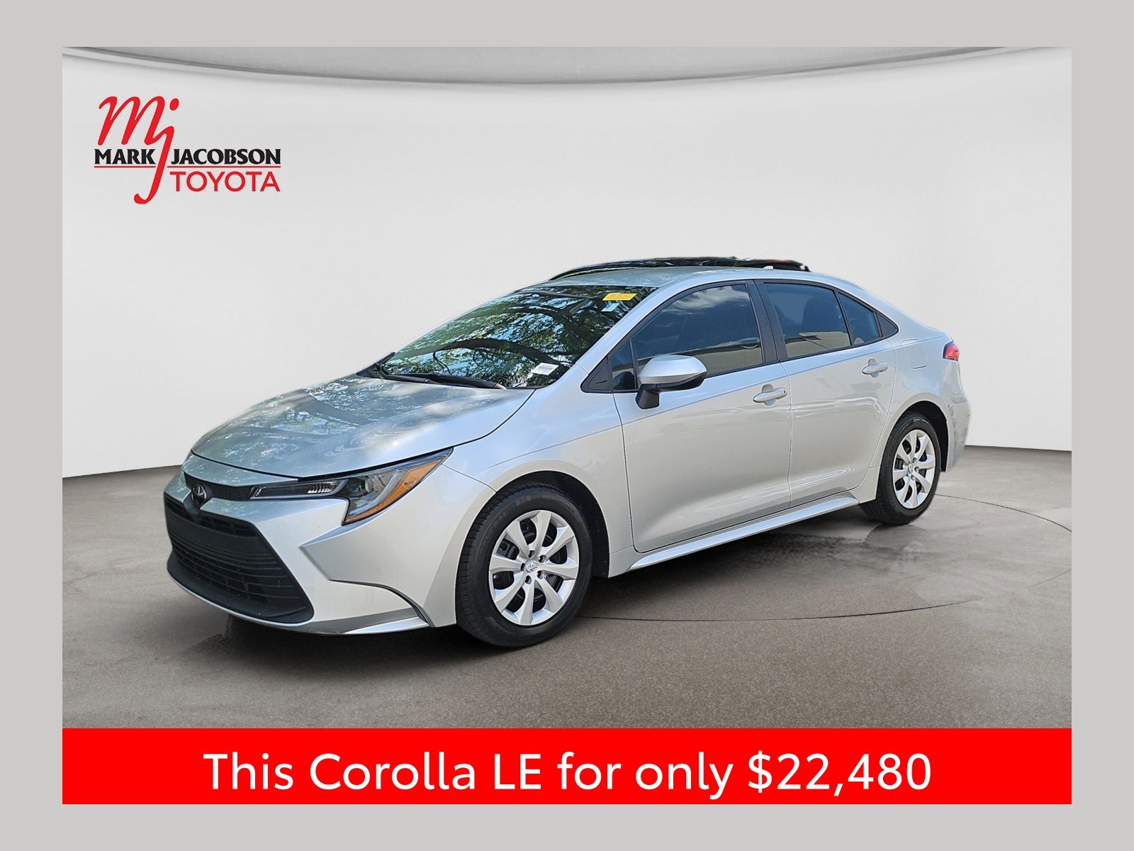 Classic Silver Metallic 2025 Toyota Corolla Sedan Front-Wheel Drive Continuously Variable Transmission