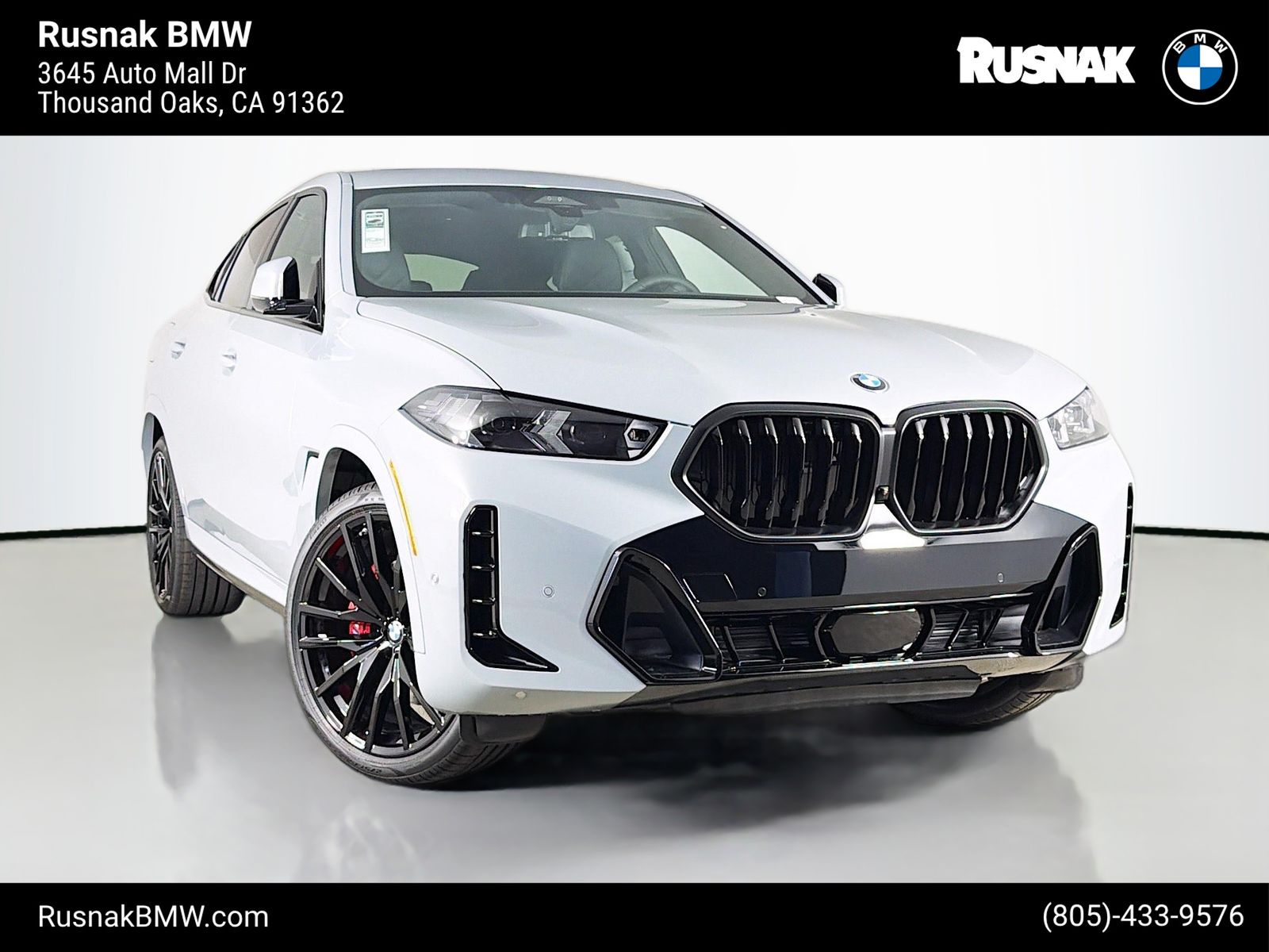 Gray (Brooklyn Grey Metallic) 2027 BMW X6 SUV / Crossover All-Wheel Drive 8-Speed Automatic
