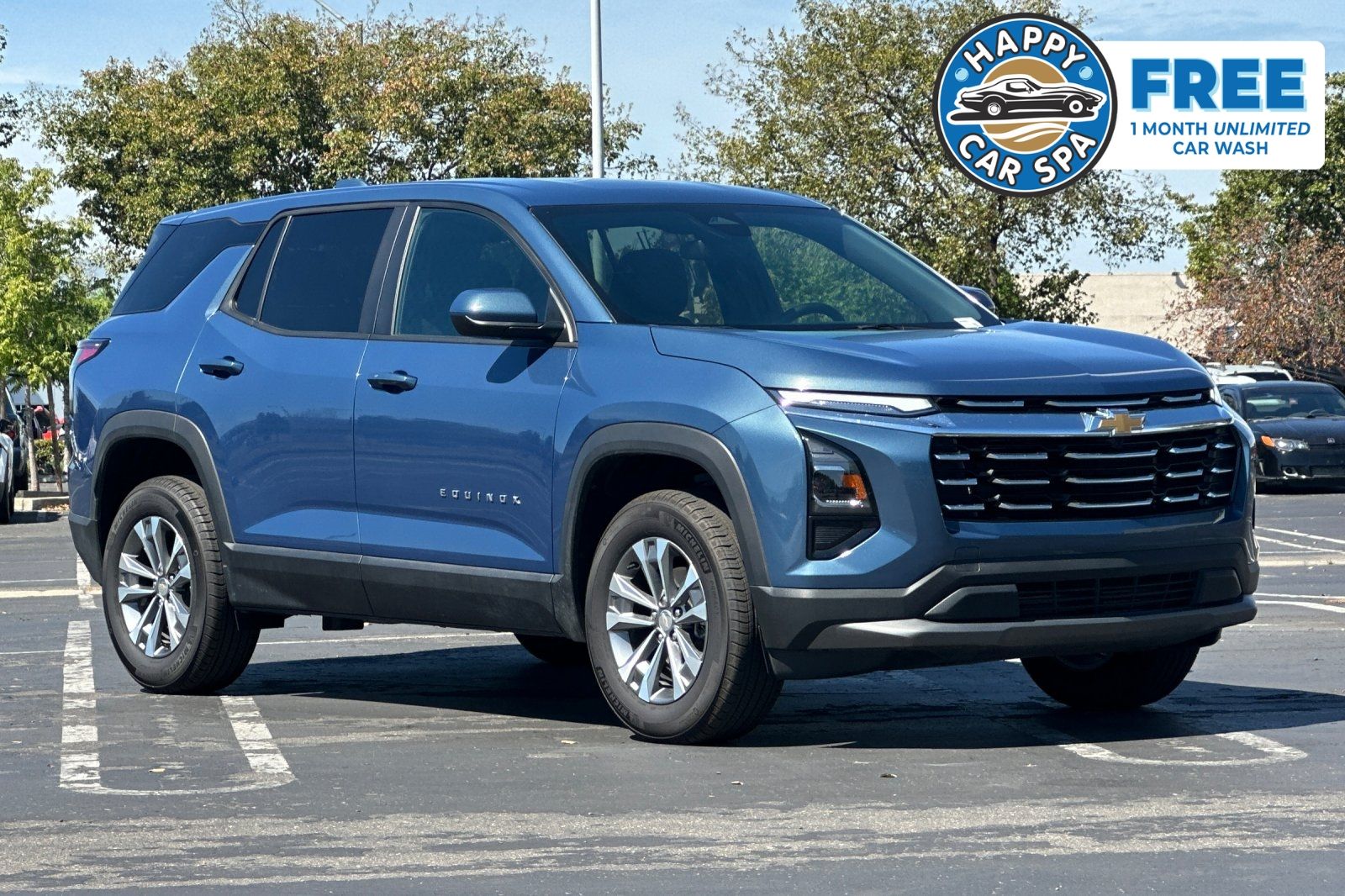 Lakeshore Blue Metallic 2025 Chevrolet Equinox SUV / Crossover Four-Wheel Drive 8-Speed Automatic