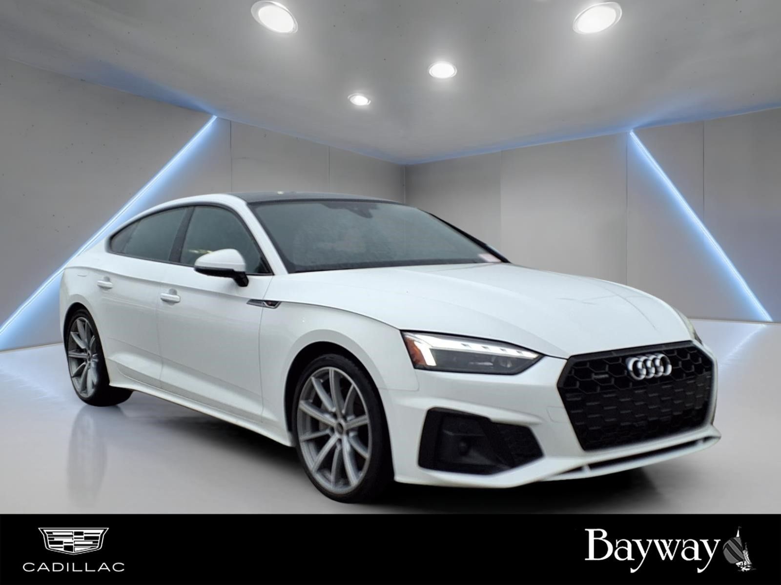 2025 Audi A5 Sportback  White at Bayshore Chrysler Jeep Dodge Ram