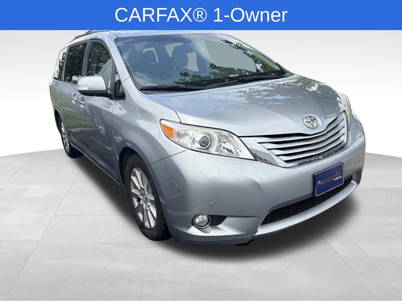 Silver Sky Metallic 2014 Toyota Sienna Minivan Front-Wheel Drive 6-Speed Automatic Overdrive