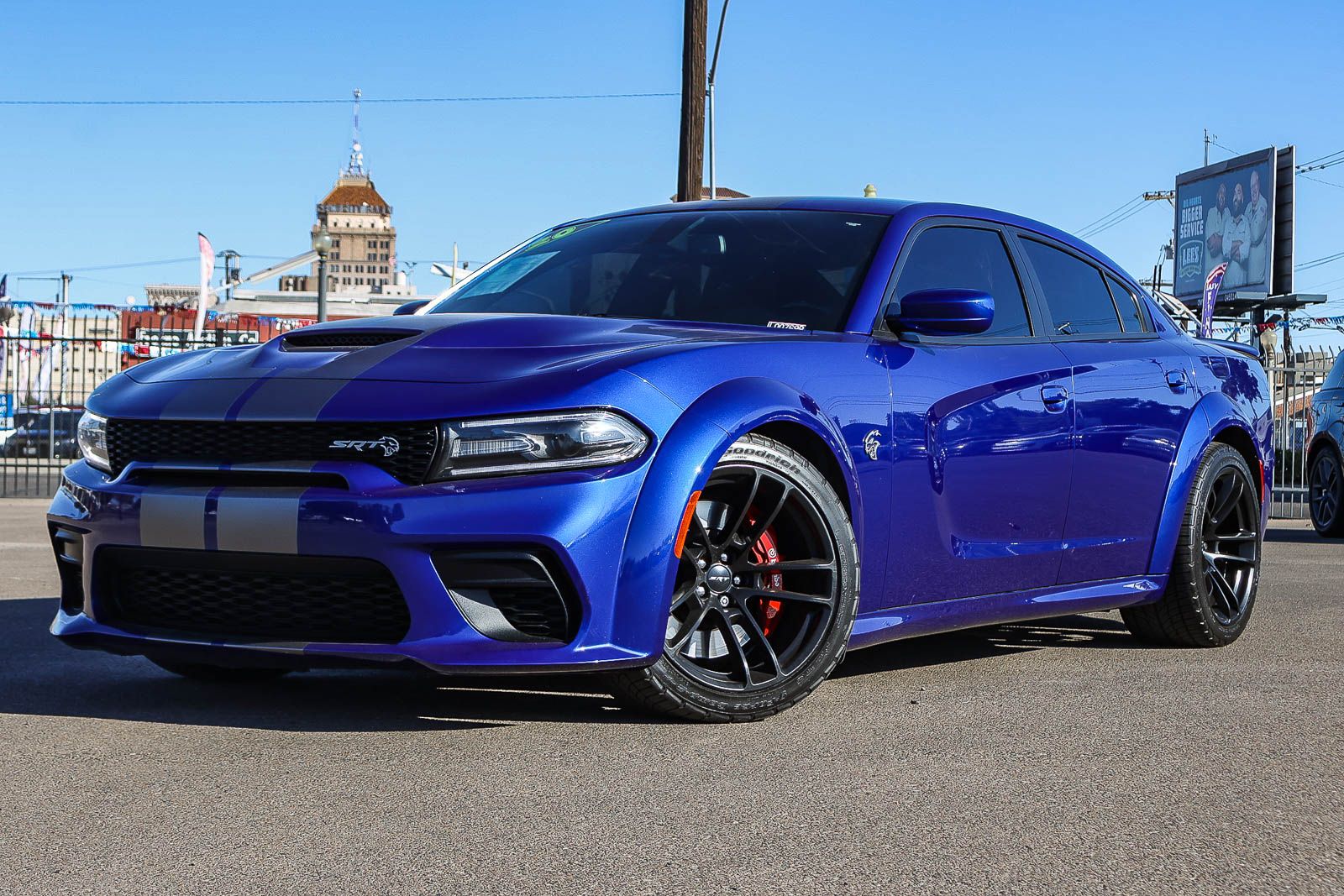 Indigo Blue 2020 Dodge Charger Sedan Rear-Wheel Drive 8-Speed Automatic