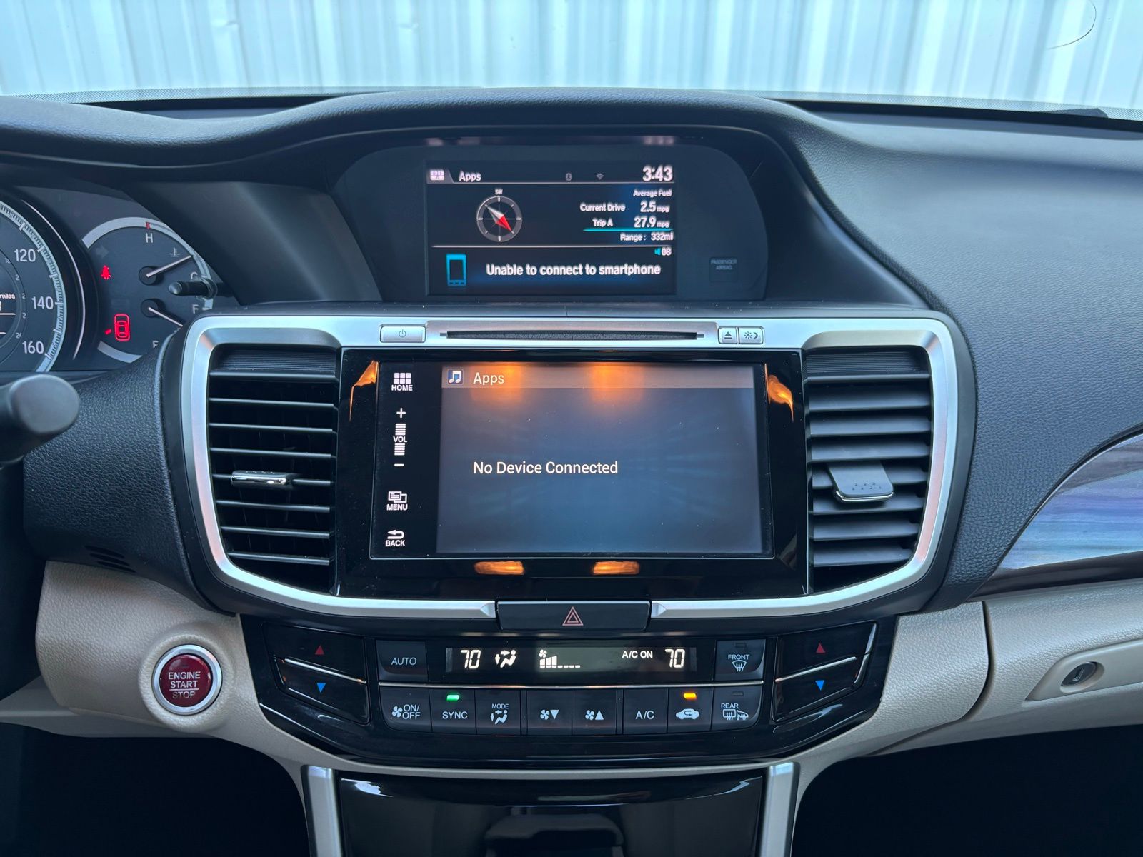 Used Car 2016 Honda Accord  Ex-l For Sale Under $12,000 In Austin, Texas