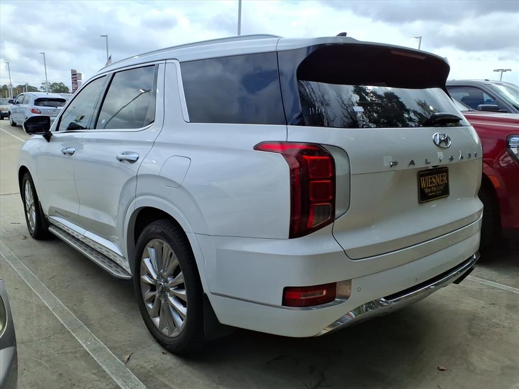 2020 Hyundai Palisade Limited White at North Houston Mitsubishi