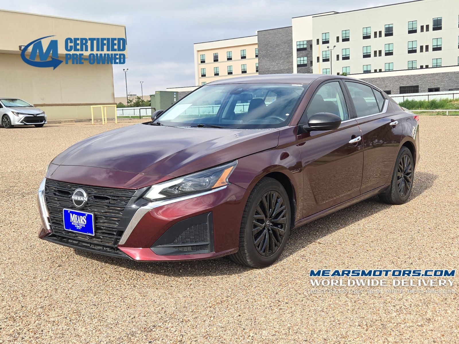 Garnet Pearl Metallic 2024 Nissan Altima Sedan Front-Wheel Drive Continuously Variable Transmission