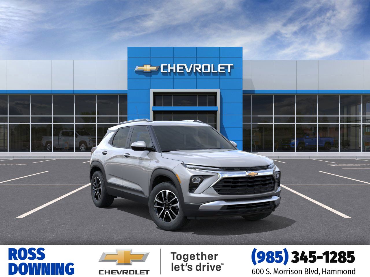 2026 Chevrolet TrailBlazer LT Gray at Ross Downing Chevrolet