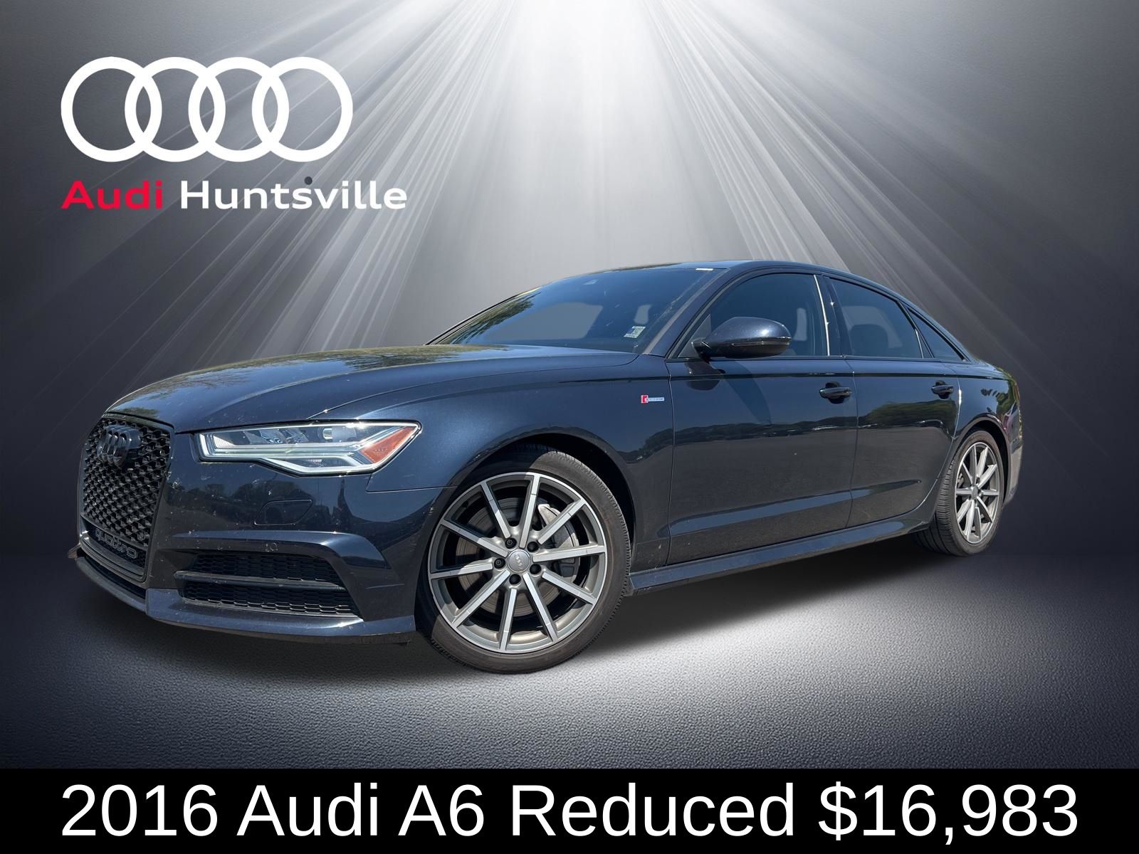 Moonlight Blue 2016 Audi A6 3.0T quattro Prestige Sedan AWD Sedan All-Wheel Drive 8-Speed Automatic