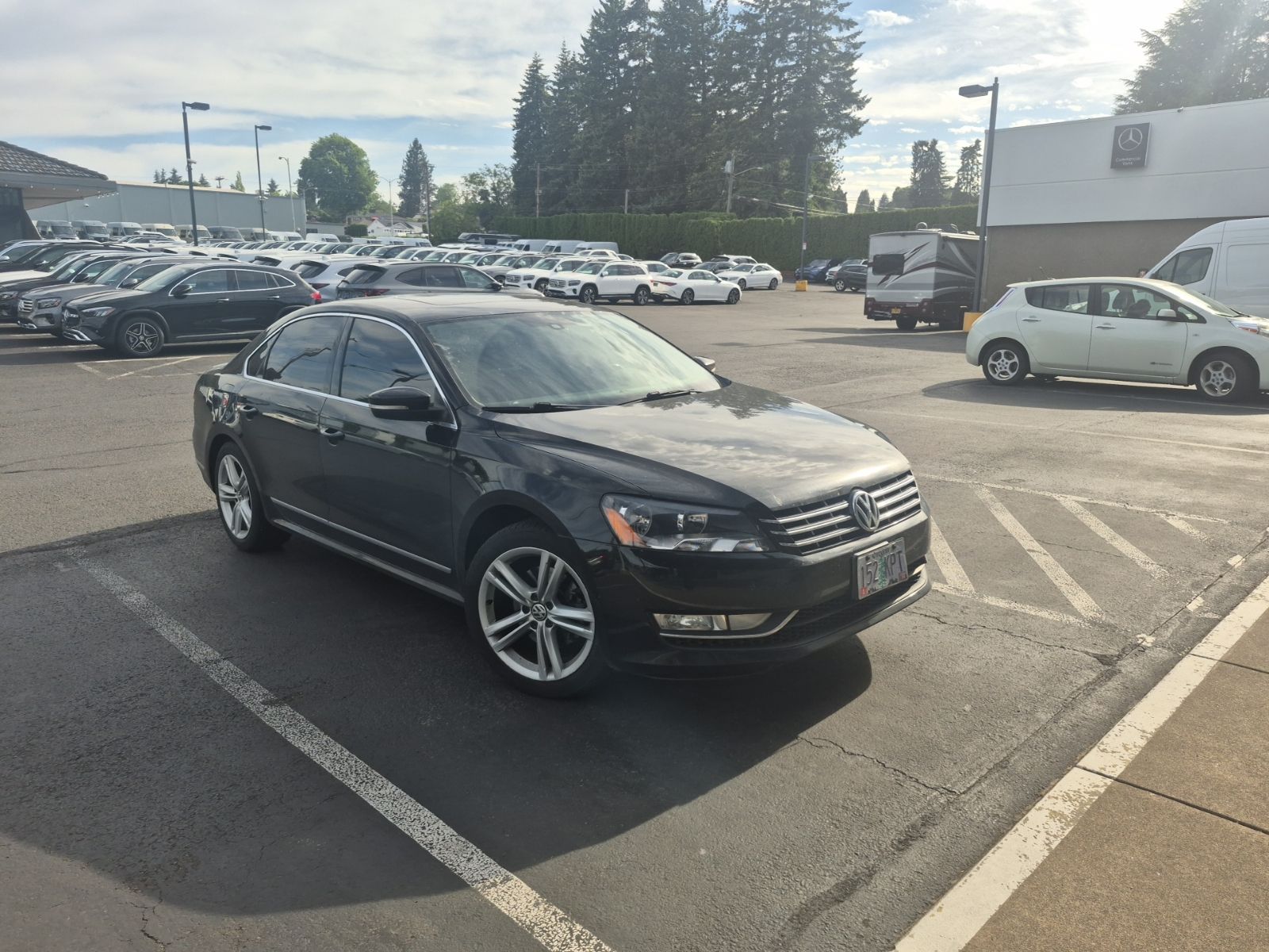 used 2014 Volkswagen Passat car, priced at $6,998