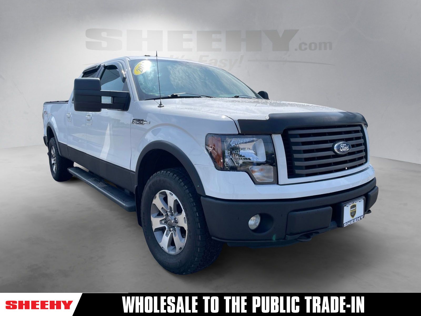 Oxford White 2011 Ford F-150 FX4 SuperCrew 4WD Pickup Truck Four-Wheel Drive 6-Speed Automatic