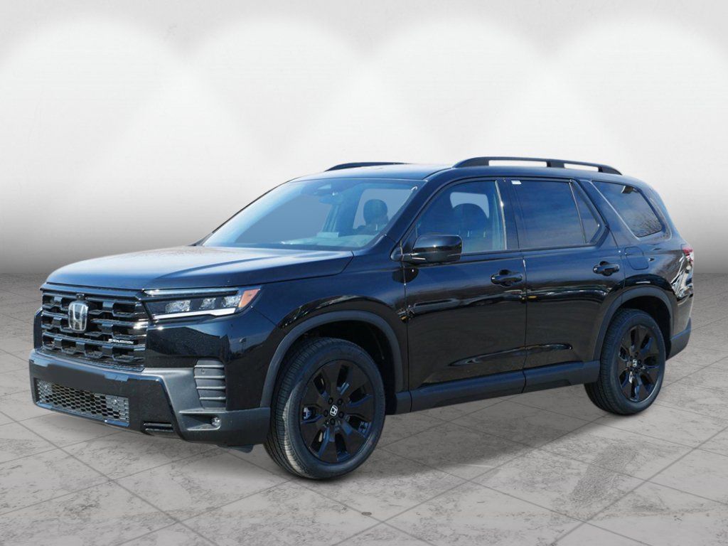 Crystal Black Pearl 2026 Honda Pilot SUV / Crossover All-Wheel Drive Automatic