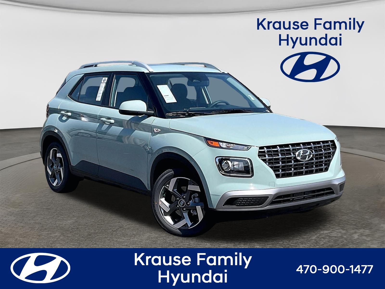 Mirage Green 2026 Hyundai Venue SUV / Crossover Front-Wheel Drive Continuously Variable Transmission