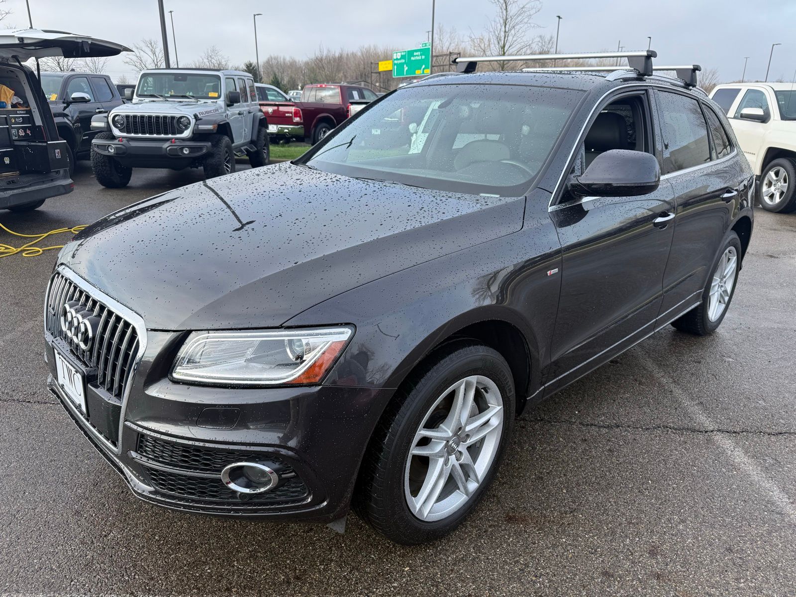 Monsoon Gray Metallic 2017 Audi Q5 3.0T quattro Premium Plus SUV / Crossover All-Wheel Drive 8-Speed Automatic