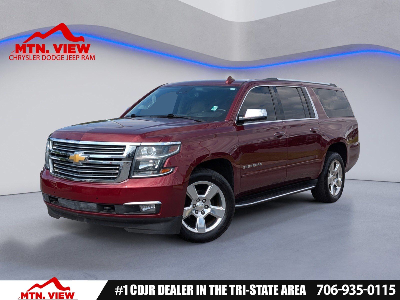 Siren Red Tintcoat 2020 Chevrolet Suburban 1500 Premier RWD SUV / Crossover 4X2 6-Speed Automatic Overdrive