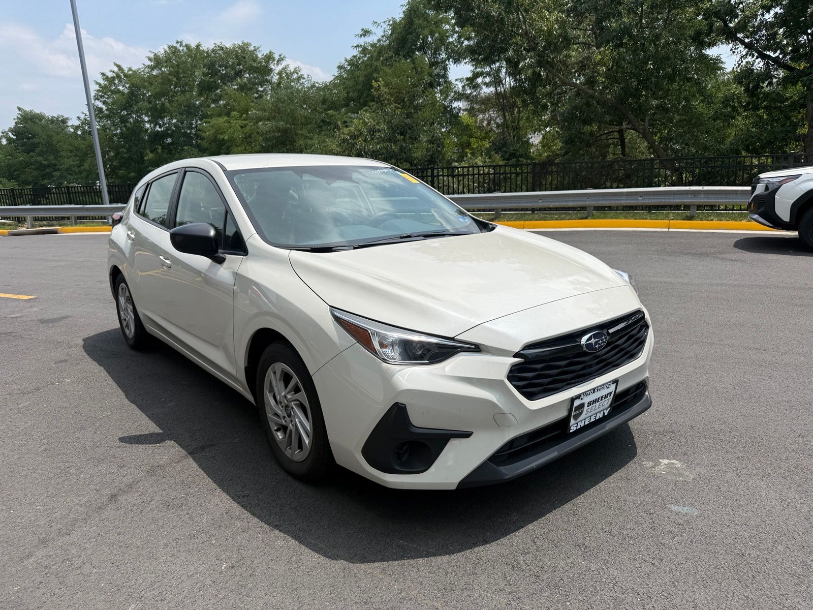 Crystal White Pearl 2024 Subaru Impreza Wagon All-Wheel Drive Continuously Variable Transmission