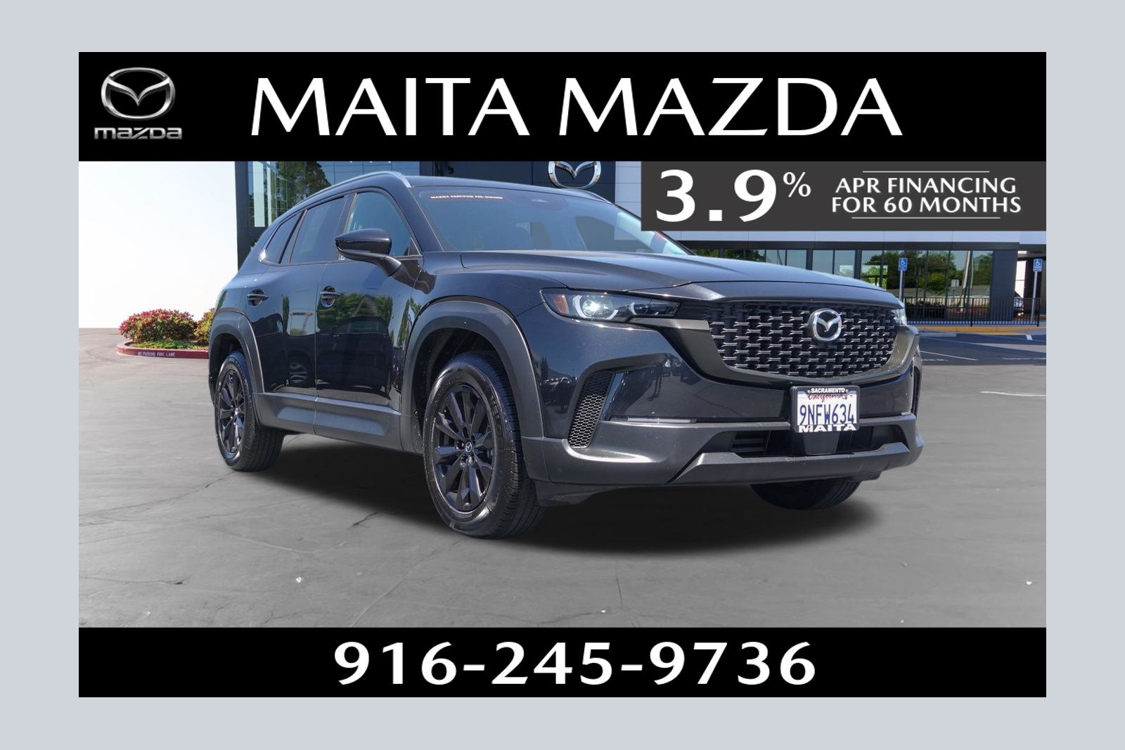 Jet Black Mica 2025 Mazda CX-50 2.5 S Preferred AWD SUV / Crossover All-Wheel Drive 6-Speed Automatic