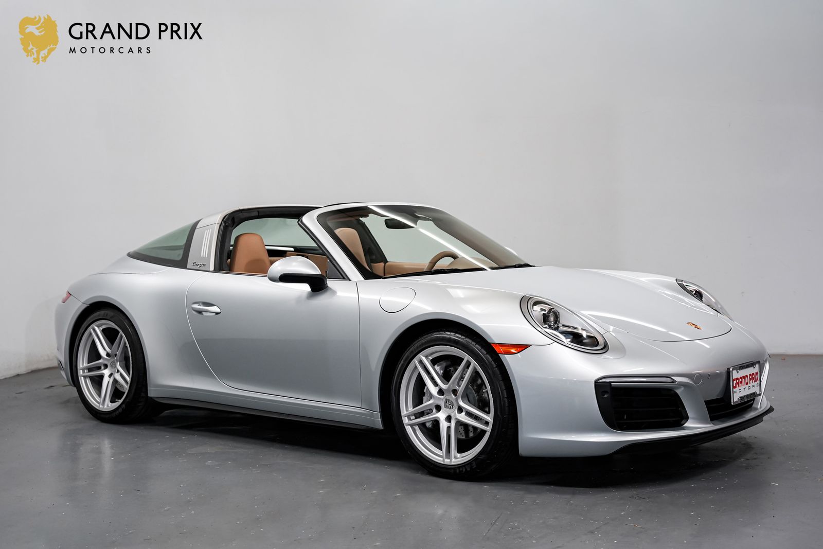 Rhodium Silver Metallic 2017 Porsche 911 Convertible All-Wheel Drive 7-Speed Automatic