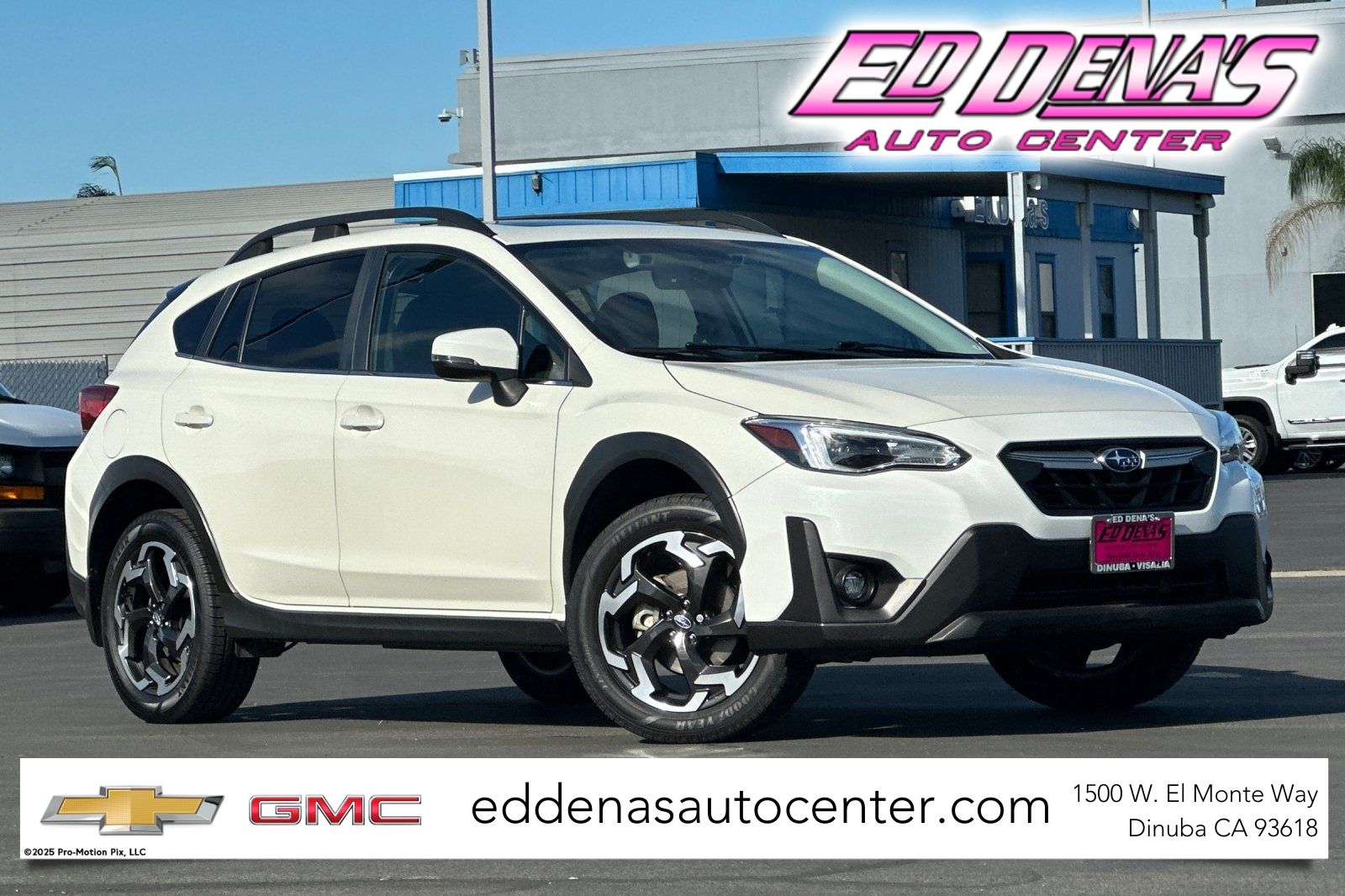 Crystal White Pearl 2021 Subaru Crosstrek Limited AWD SUV / Crossover All-Wheel Drive Continuously Variable Transmission