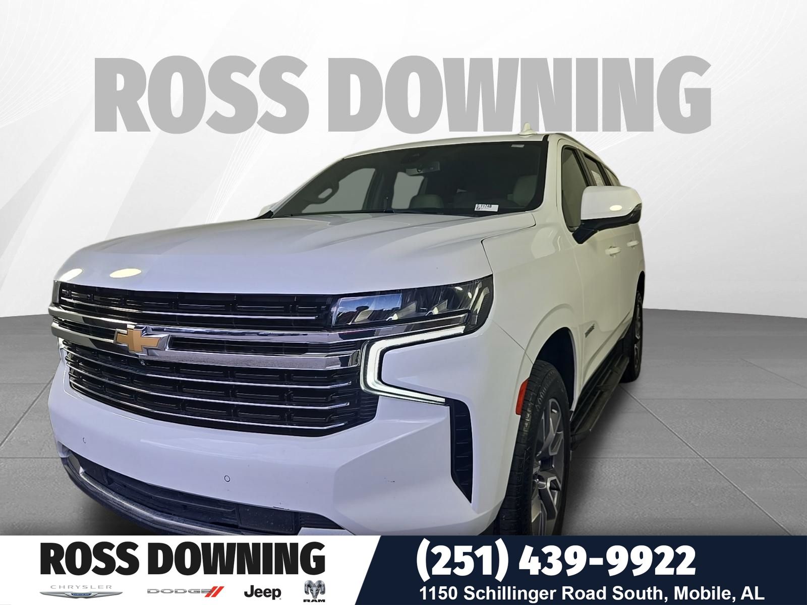 Summit White 2021 Chevrolet Tahoe SUV / Crossover 4X2 