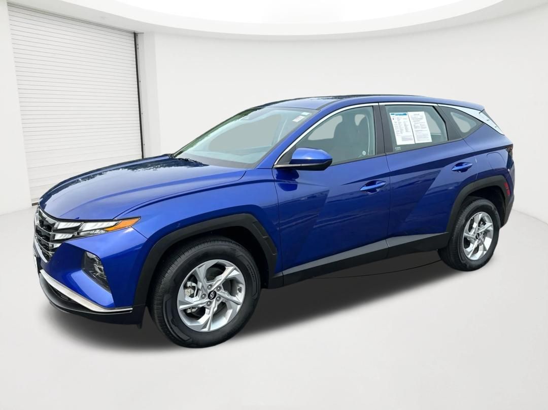Intense Blue 2023 Hyundai Tucson SUV / Crossover All-Wheel Drive 8-Speed Automatic