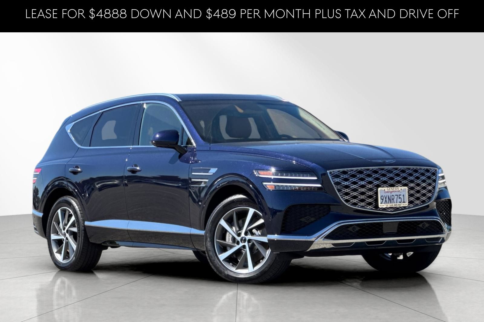 Capri Blue 2026 Genesis GV80 SUV / Crossover All-Wheel Drive 8-Speed Automatic