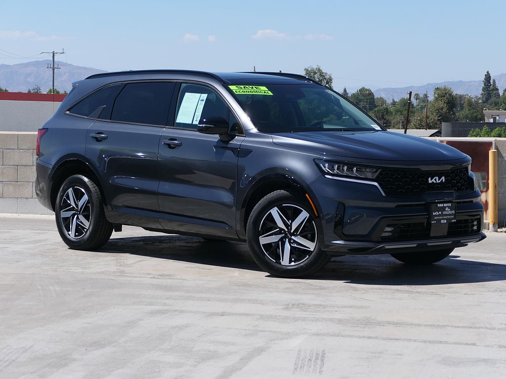 Gray 2023 Kia Sorento SUV / Crossover Front-Wheel Drive 8-Speed Dual Clutch