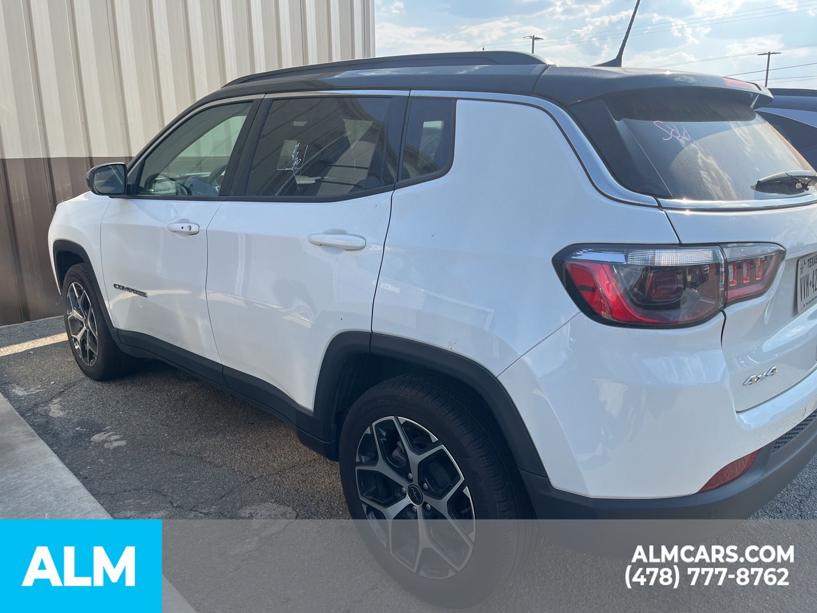Used 2025 Bright White Clearcoat Jeep Limited image 10