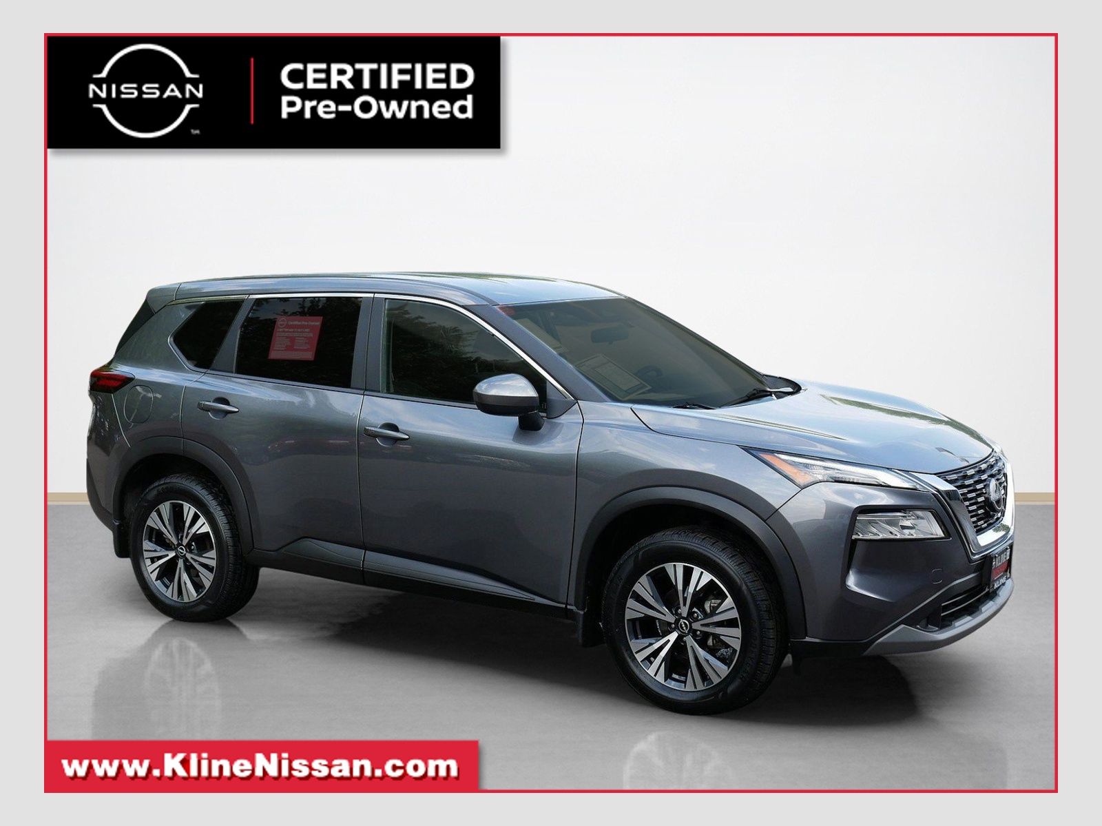 Gray (Gun Metallic) 2023 Nissan Rogue SUV / Crossover All-Wheel Drive Continuously Variable Transmission