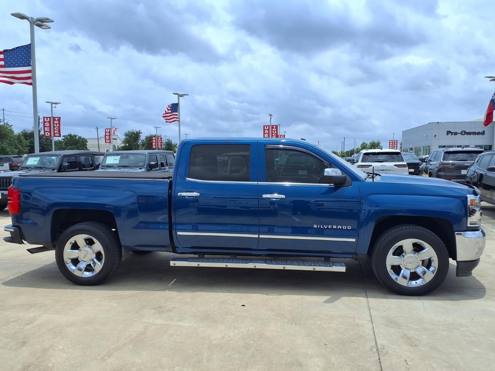 2017 Chevrolet Silverado 1500 LTZ Blue at Community Honda