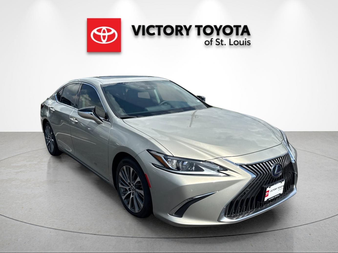 Brown (Beige Metallic) 2021 Lexus ES Hybrid Sedan Front-Wheel Drive Continuously Variable Transmission