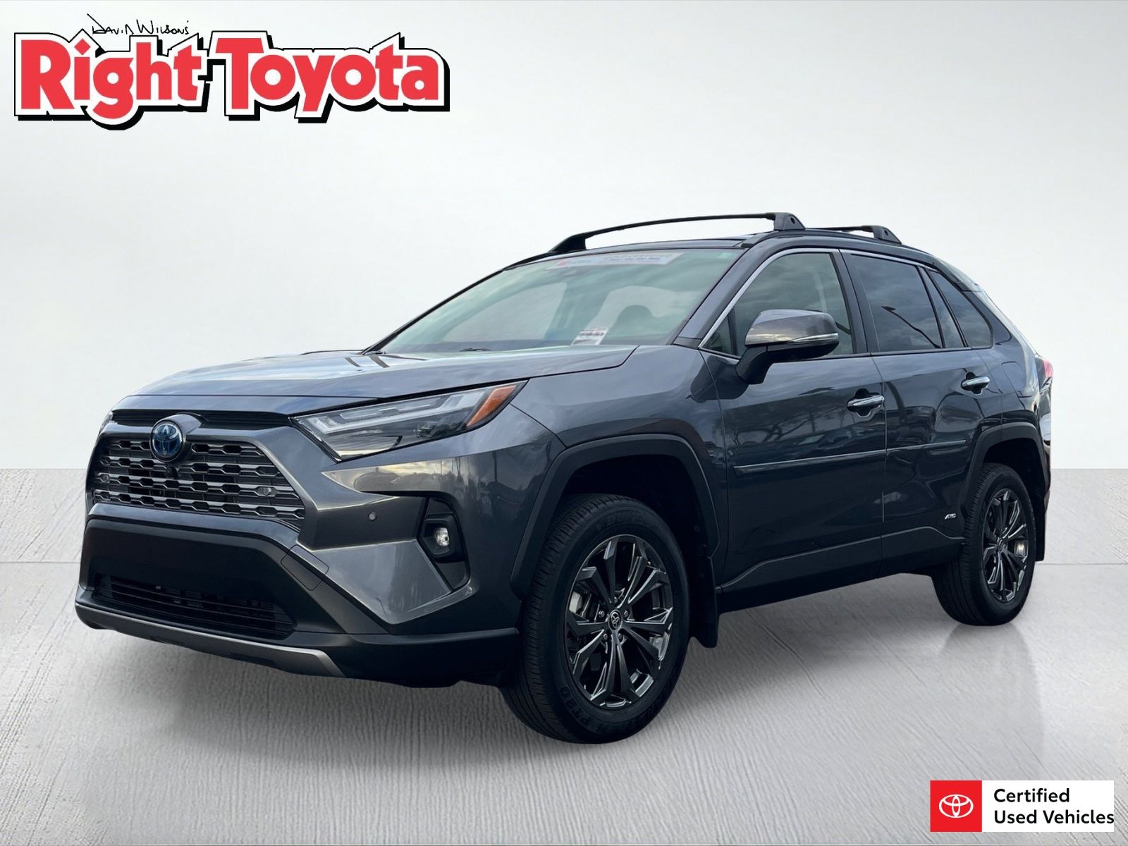 Magnetic Gray Metallic 2024 Toyota RAV4 Hybrid SUV / Crossover All-Wheel Drive Continuously Variable Transmission