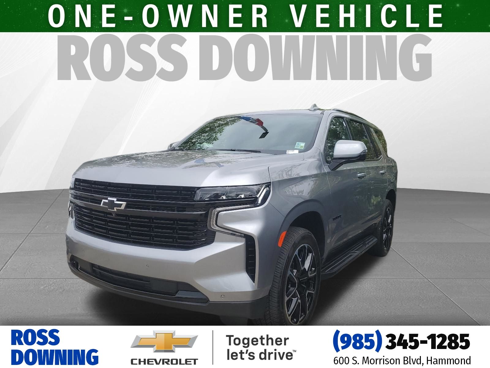 2024 Chevrolet Tahoe RST Gray at Ross Downing Buick GMC