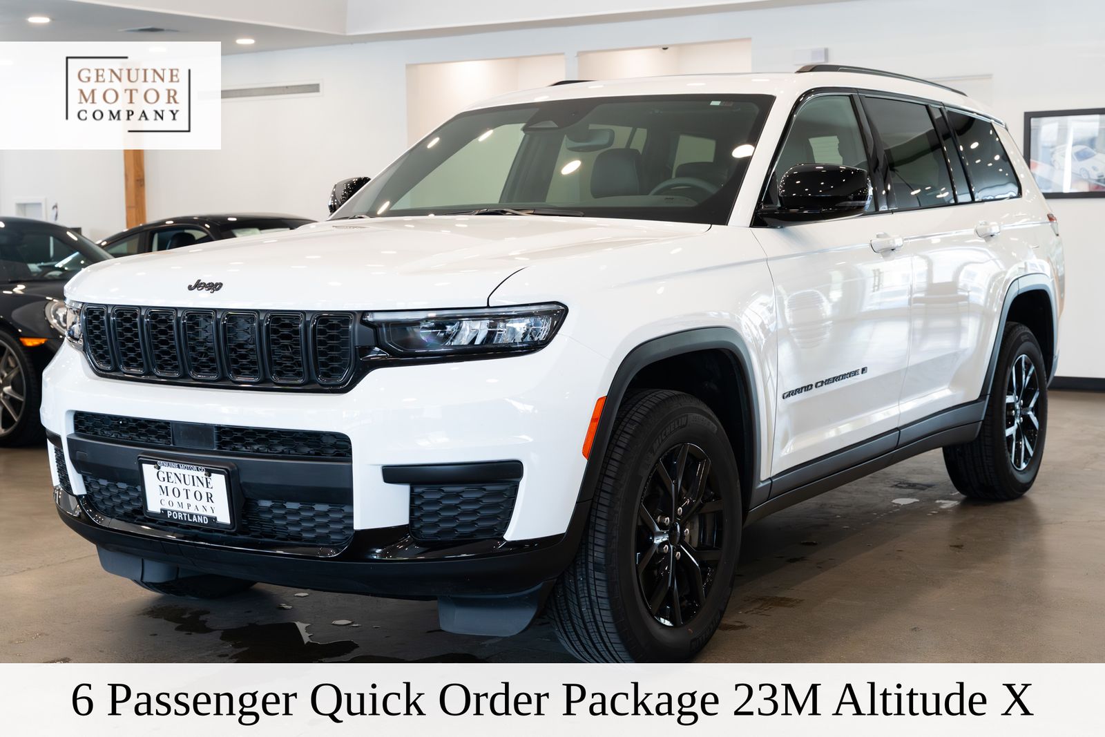 Bright White Clearcoat 2024 Jeep Grand Cherokee L Altitude X 4WD SUV / Crossover Four-Wheel Drive 8-Speed Automatic